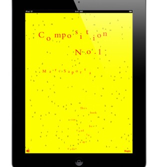 &laquo;&nbsp;Composition n°1″ : roman combinatoire sur Ipad