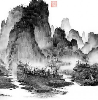 Yang Yongliang – Phantom Landscape