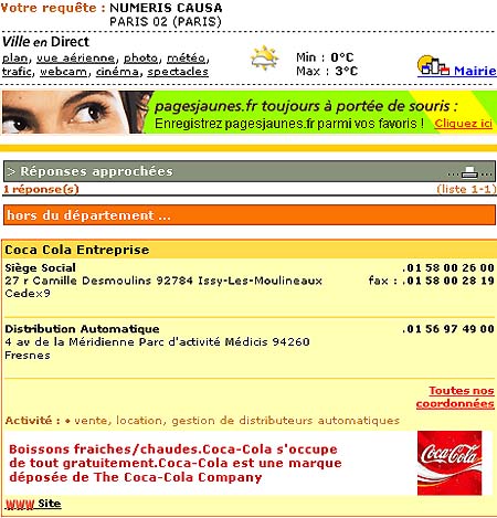 Numeris Cola