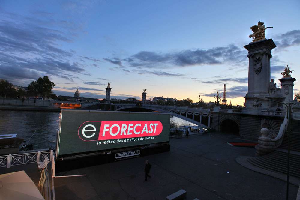 Emotion Forecast for Urban Screen